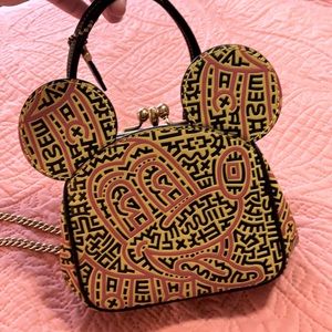 Coach/Haring Disney Collaboration Leather Handbag